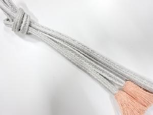 正絹　撚り房　手組帯締め